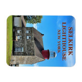 Selkirk Lighthouse, New York Flex Magnet Magneet (Horizontaal)