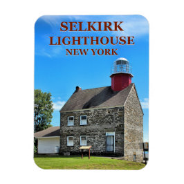 Selkirk Lighthouse, New York Flex Magnet Magneet