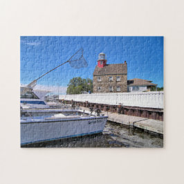 Selkirk Lighthouse, New York Jigzaag Puzzle Legpuzzel