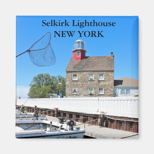 Selkirk Lighthouse, New York Magnet (Voorkant)