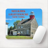 Selkirk Lighthouse, New York Mousepad Muismat (Met muis)