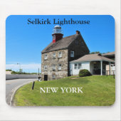 Selkirk Lighthouse, New York Mousepad Muismat (Voorkant)
