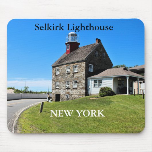 Selkirk Lighthouse, New York Mousepad Muismat (Voorkant)