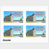 Selkirk Lighthouse, New York Stickers (Vel)