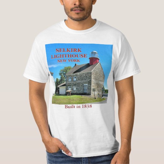 Selkirk Lighthouse, New York T-Shirt (Voorkant)