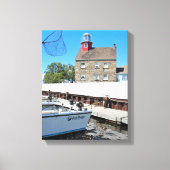Selkirk Lighthouse, New York Wrapped Canvas (Voorkant)