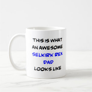selkirk rex dad , geweldige koffiemok