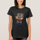 Selkirk Rex Kat Pro Leven Pro God Pro Katten Ameri T-shirt (Voorkant)