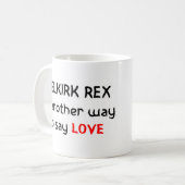selkirk rex - mok van koffie (Voorkant links)