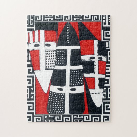 Selknam Puzzle Legpuzzel (Verticaal)