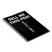 Sell Me This Pen Notitieboek (Rechterzijde)
