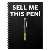 Sell Me This Pen Notitieboek (Voorkant)