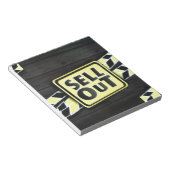 Sell Out Kunstprint Notitieblok (Schuin)