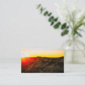 Sell the sunrise ! visitekaartje (Staand voorkant)