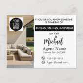 Sell Your Home in 10 Steps Agent spring clean Card Aankondigingskaart (Achterkant)