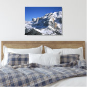 Sella Gruppe Winter Holiday Card Canvas Afdruk (Insitu (Slaapkamer))