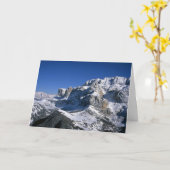 Sella Gruppe Winter Holiday Card Kaart (Gele Bloem)