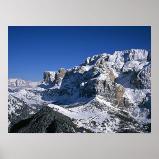 Sella Gruppe Winter Holiday Card Poster (Voorkant)