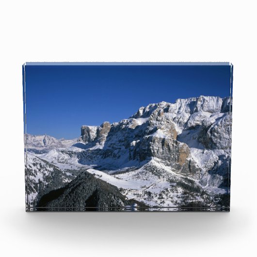 Sella Gruppe Winter Holiday Card Poster Fotoblokken (Voorkant)