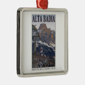 Sella Ronda - Alta Badia Gondola Metalen Ornament (Rechts)