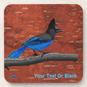 Seller's Jay op binnenste boog Bier Onderzetter (Voorkant)