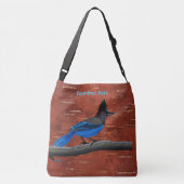 Seller's Jay op binnenste boog Crossbody Tas (Achterkant)