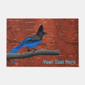 Seller's Jay op binnenste boog Deurmat (Voorkant)