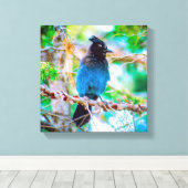 Seller's Jay - Originele Foto Canvas Afdruk (Insitu (Houten vloer))