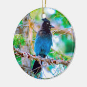 Seller's Jay - Originele Foto Keramisch Ornament (Links)