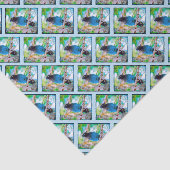Seller's Jay - Originele Foto Tissuepapier (Detail)