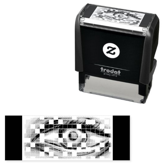 Sello de caucho automático  zelfinktende stempel (In situ)