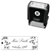 Sello de caucho automático  zelfinktende stempel (In situ)