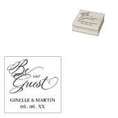 Sello De Caucho Fancy Sophisticated Wedding Rubberstempel (Gestempeld)