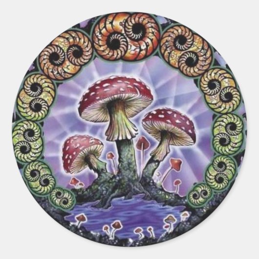 sello ronde sticker (Voorkant)