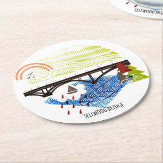 Sellwood Bridge Portland Onderzetter