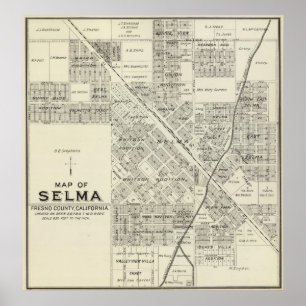 Selma, Californië Poster