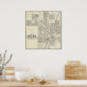 Selma, Californië Poster (Keuken)