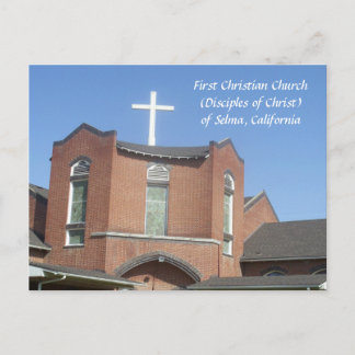 Selma First Christelijk Church Briefkaart