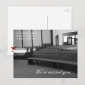 Selma First Christelijke Church "We hebben je gemi Briefkaart (Voorkant / Achterkant)