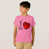 SELMA YELLOWJACKETS "SPELEN MET HART" BBALL TSHIRT (Voorkant volledig)