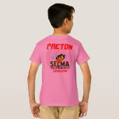 SELMA YELLOWJACKETS "SPELEN MET HART" BBALL TSHIRT (Achterkant volledig)