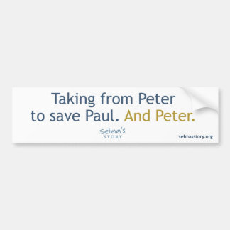 Selma's artikelBumpersticker Bumpersticker