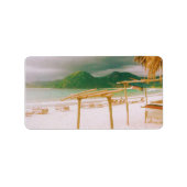 Selong Belanak Beach - Lombok - Indonesië Etiket (Voorkant)