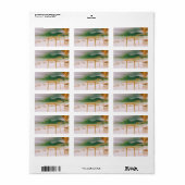 Selong Belanak Beach - Lombok - Indonesië Etiket (Full Sheet)