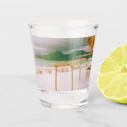 Selong Belanak Beach - Lombok - Indonesië Shot Glas (Voorkant)