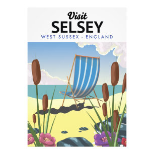 Selsey West Sussex Engeland Foto Afdruk