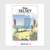 Selsey West Sussex Engeland Sticker (Vel)
