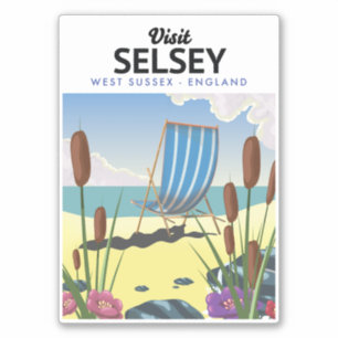 Selsey West Sussex Engeland  Sticker