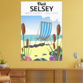 Selsey West Sussex England Canvas Afdruk (Insitu (Woonkamer))