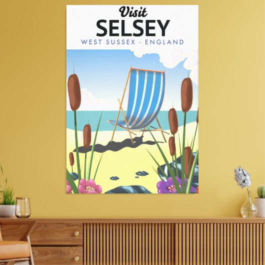 Selsey West Sussex England Canvas Afdruk (Insitu (Woonkamer))